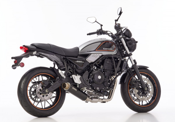 Auspuff Shark SRC 4 schwarz rund KAT passend für Kawasaki Z 650 RS Bj 2024-2026