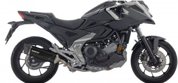 Auspuff Arrow Indy Race Dark Carbonendkappe passend für Honda NC 750 X Bj 2025-26