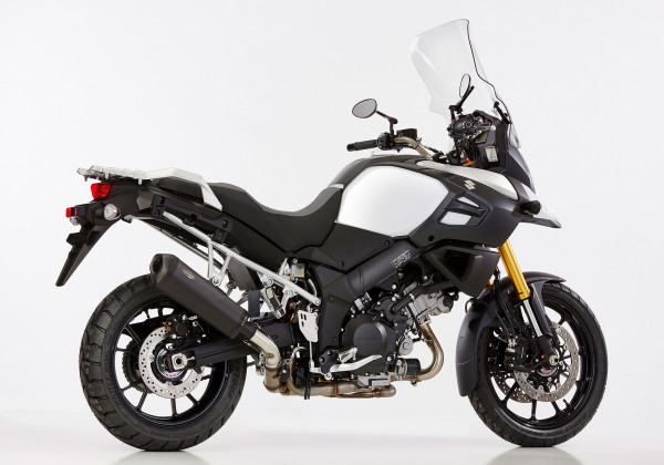 Auspuff Shark DSX 10 schwarz Suzuki DL 1000 V-Strom Bj 2017 bis 2019