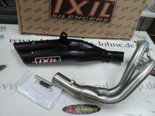 Auspuff Ixil Hyperlow XL KAT Kawasaki Z 650, Z 650 RS Bj 2020 bis 2022