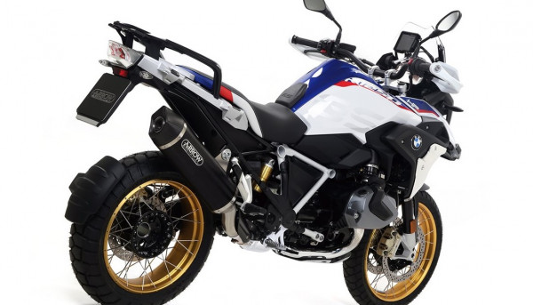 Auspuff Arrow Race Tech mit Carbonkappe passend für BMW R 1200 GS Bj 2013 bis 2016