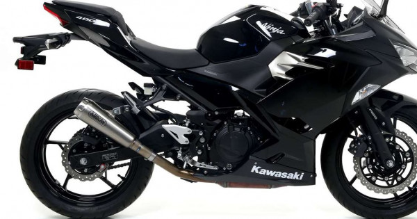 Auspuff Arrow Pro Race Kawasaki Ninja 400 Bj 2018 bis 2021