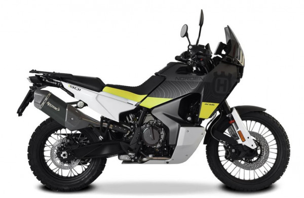 Auspuff HP Corse SPS schwarz passend für Husqvarna Norden 901 Bj 2022 bis 2024