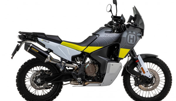 Auspuff Arrow Race Tech Husqvarna Norden 901 Bj 2022 bis 2023