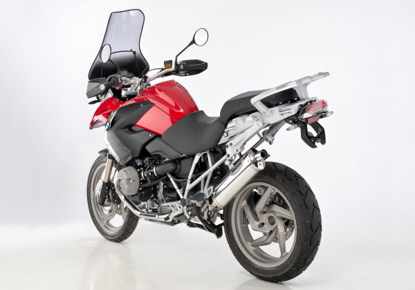 Auspuff Hurric RAC1 oval BMW R 1200 GS Bj 2010 bis 2012