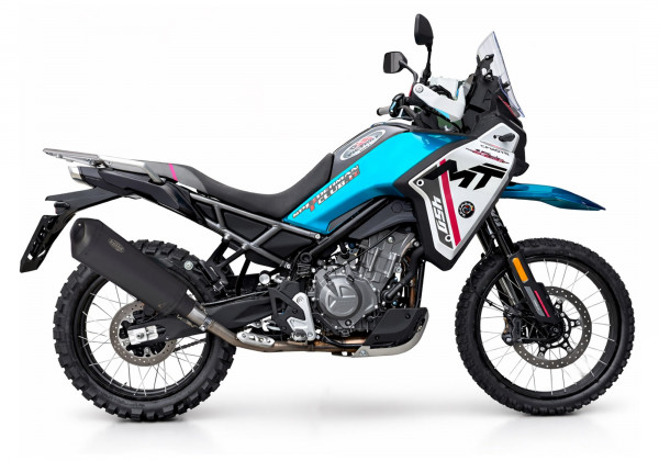 Auspuff Shark DSX 10 schwarz passend für CF Moto 450 MT Bj 2025 bis 2026