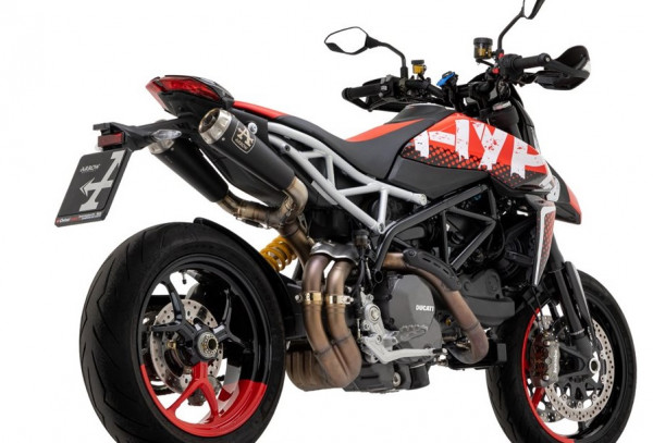 Auspuff Arrow Pro Race schwarz passend für Ducati Hypermotard 950 Hypermotard 950 SP Bj 2019-2021