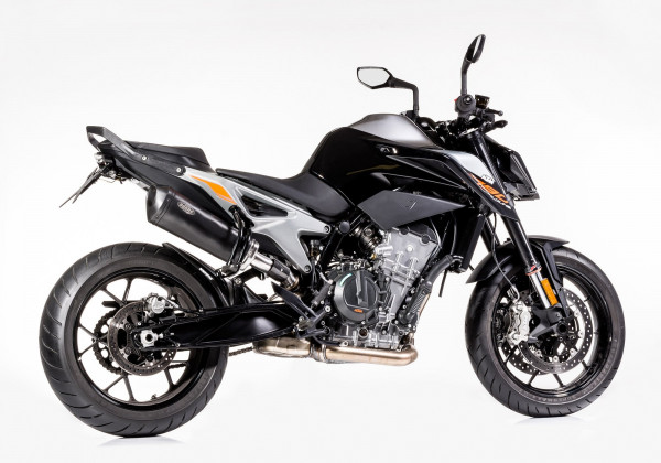 Auspuff Shark DSX 10 schwarz KTM Duke 890 Bj 2021 bis 2023