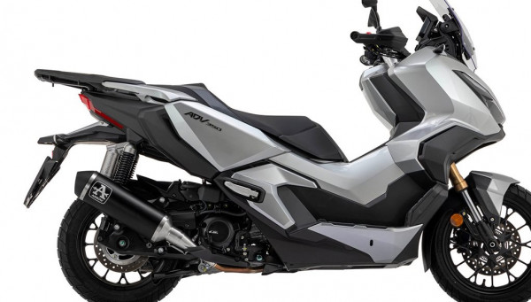 Auspuff Arrow Urban Black KAT Honda ADV 350 Bj 2022 bis 2023