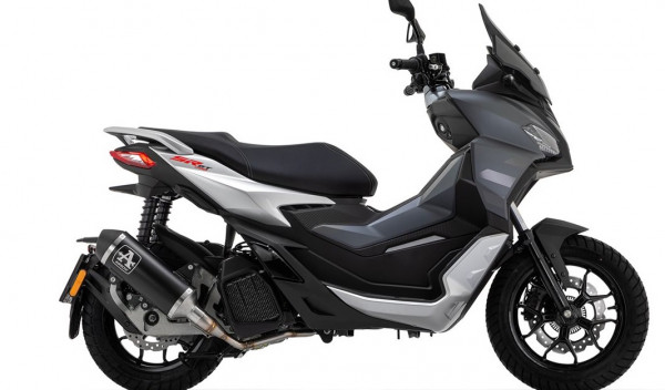 Auspuff Arrow Urban Dark Line KAT Aprilia SR 125 / 200 GT Bj 2022 bis 2023