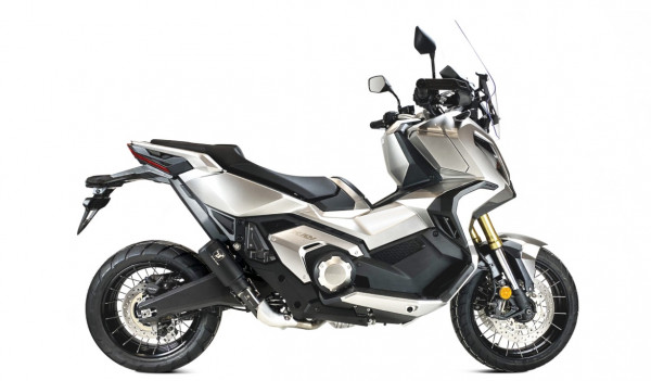 Auspuff Ixil IXRACE MK2 schwarz rund passend für Honda X-ADV 750, Forza 750 Bj 2021 bis 2024