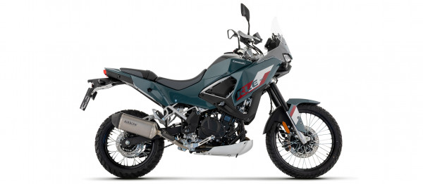 Auspuff Arrow Explorer Carbonkappe passend für Kawasaki KLE 500 Bj 2026