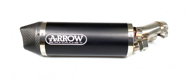 Auspuff Arrow Race Tech schwarz Carbonkappe passend für BMW S 1000 XR Bj 2015 bis 2019