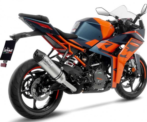 Auspuff Leovince ONE EVO Edelstahl passend für KTM RC 390 Bj 2022 bis 2023