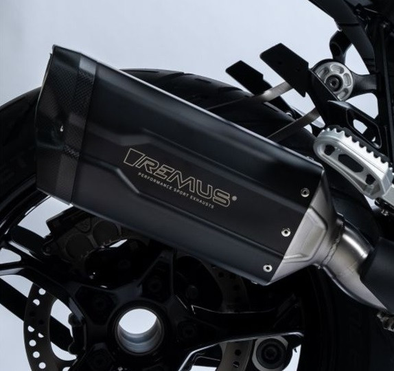Auspuff Remus 8 2.0 Carbonkappe passend für BMW R 1300 R Bj 2025