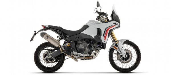 Auspuff Arrow Indy Race Carbonkappe passend für Ducati Desert X Bj 2026