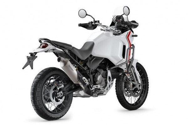 Auspuff HP Corse SP-1 Titan passend für Ducati Desert X 950 Bj 2022 bis 2024