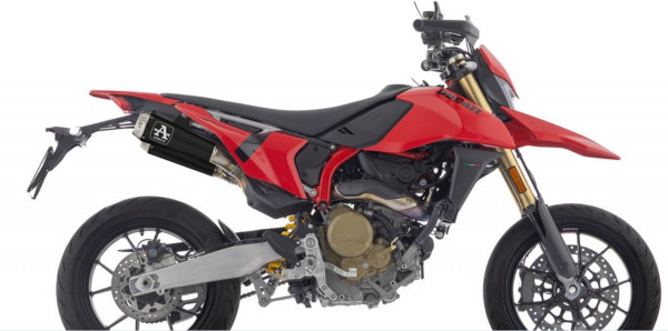 Auspuff Arrow Pro Race schwarz passend für Ducati Hypermotard 698 Mono Bj 2014 bis 2025