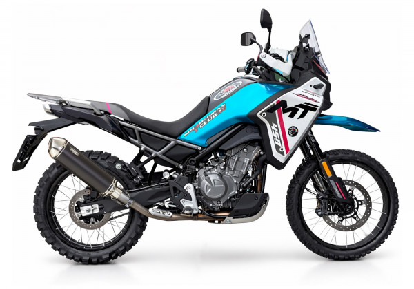 Auspuff Shark DSX 5 schwarz passend für CF Moto 450 MT Bj 2025 bis 2026