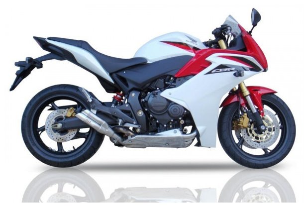 Auspuff Ixil Hyperlow passend fur Honda CBR 600 F Bj 2011 bis 2013