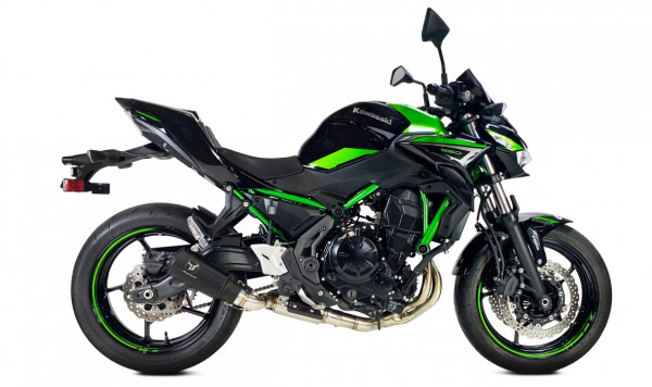 Auspuff Ixil IXRACE MK2 rund passend für Kawasaki Z 650 Z 650 RS Ninja 650 Bj 2021 bis 2022