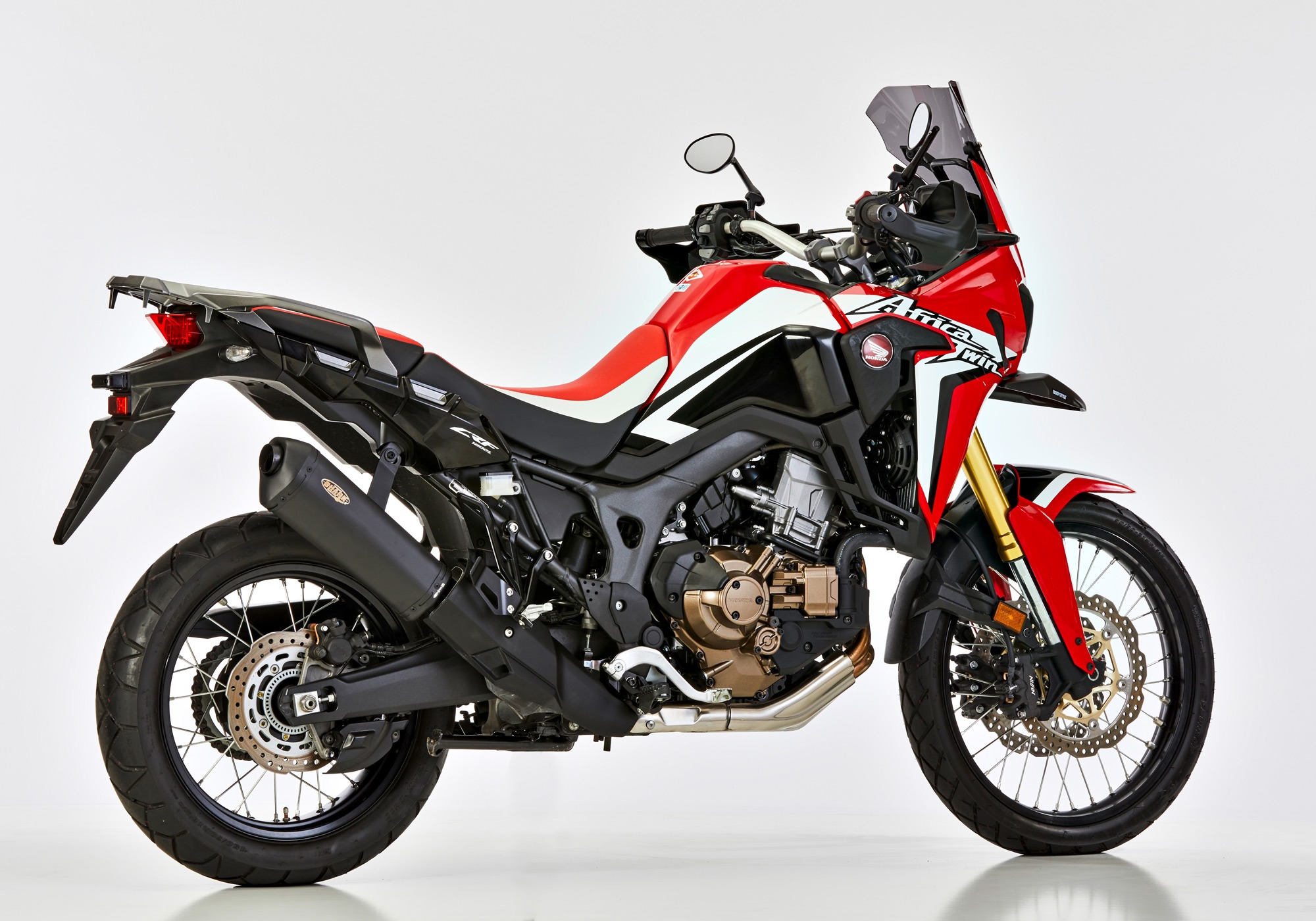 SD06  ab 2016 Storm by MiVV Auspuff Oval Honda CRF 1000 L Africa Twin SD04 