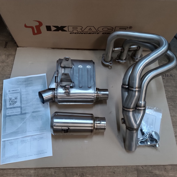 Auspuff Ixil IXRACE MK2 Edelstahl rund passend für Yamaha MT 09 Bj 2013 bis 2020