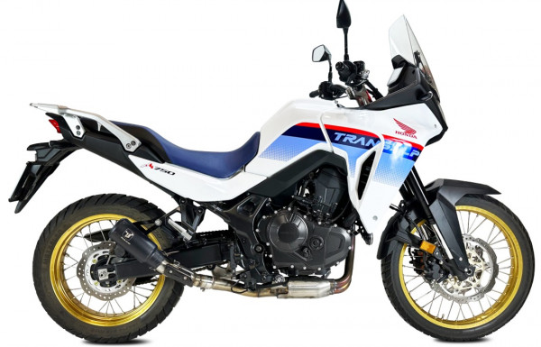 Auspuff Ixil IXRACE MK2 schwarz rund passend für Honda XL 750 Transalp Bj 2023 bis 2024