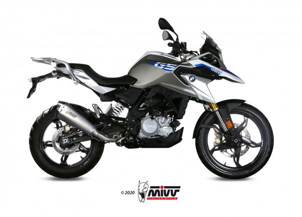 Auspuff MiVV Delta Race KAT BMW G 310 GS Bj 2017 bis 2023