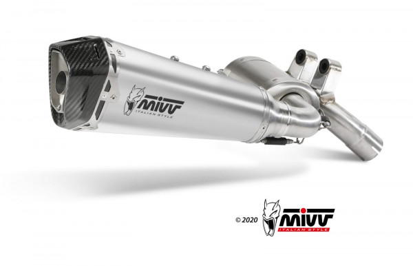 Auspuff MiVV Delta Race BMW F 900 R, F 900 XR Bj 2020 bis 2022