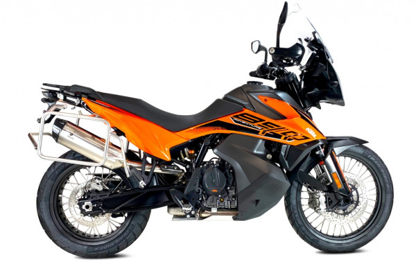 Auspuff Ixil IXRACE Desert Edelstahl passend für KTM 790 Adventure 890 Adventure Bj 2019 bis 2025