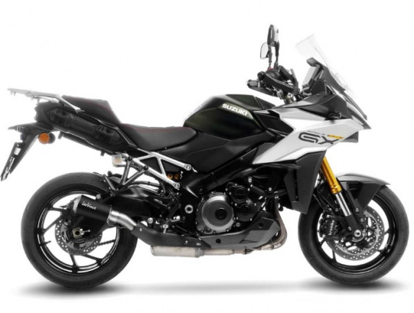 Auspuff Leovince LV-10 Black Edition passend für Suzuki GSX S 1000 GX Bj 2024 bis 2026