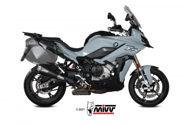 Auspuff MiVV Delta Race schwarz passend für BMW S 1000 XR Bj 2020 bis 2024