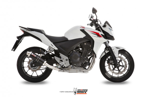 Auspuff MiVV GP rund Honda CB 500 X CB 500 F Bj 2013 bis 2015