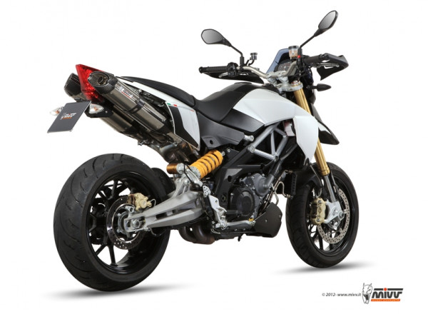 Auspuff MiVV Suono Aprilia Dorsoduro 1200 Bj 2012 bis 2016