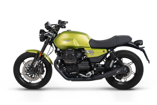 Auspuff Zard Evo schwarz passend für Moto Guzzi V7 850 Bj 2025