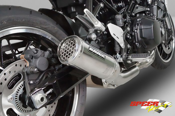 Auspuff Bodis MGP-N-GEX Edelstahl rund Kawasaki Z 900 RS Bj 2018 bis 2024