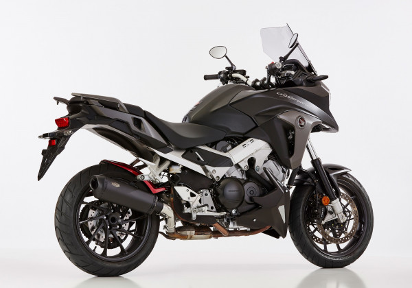 Auspuff Shark DSX 10 schwarz Honda VFR 800 X Crossrunner Bj 2017 bis 2019