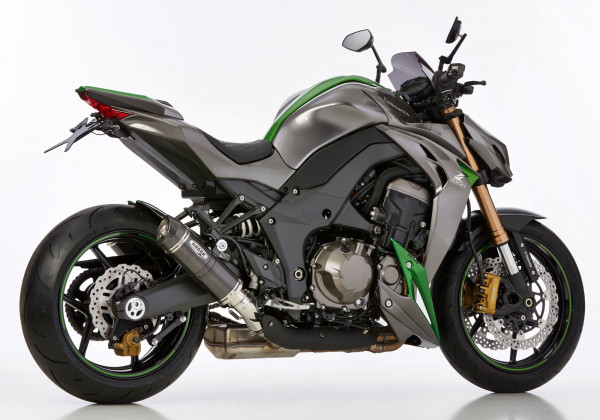 Auspuff Shark Street GP Carbon rund Kawasaki Z 1000 SX Bj 2011 bis 2016