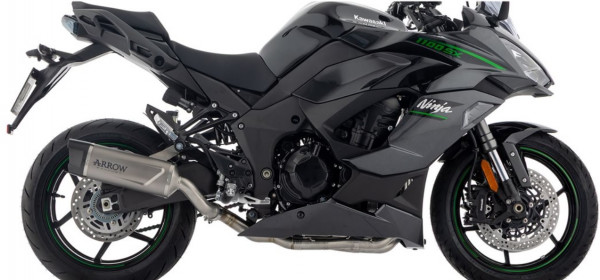 Auspuff Arrow Indy Race Evo Carbonkappe passend für Kawasaki Ninja 1100 SX Bj 2025-2026
