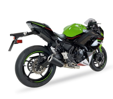 Auspuff Takkoni CWB rund Kawasaki Z 650 Ninja 650 Bj 2017 bis 2019