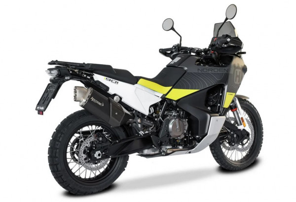 Auspuff HP Corse 4-Track R schwarz passend für Husqvarna Norden 901 Bj 2022 bis 2024