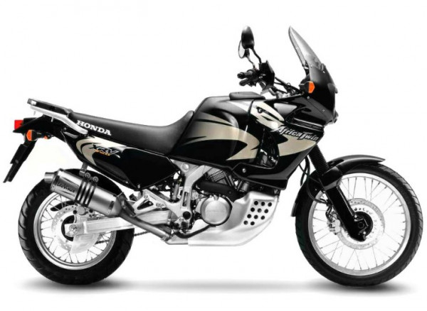 Auspuff Leovince Evo Edelstahl Honda XRV 750 Africa Twin Bj 1995 bis 2005